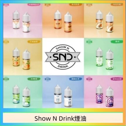 Show N Drink煙油 玫瑰檸檬冰沙 泰式奶茶
